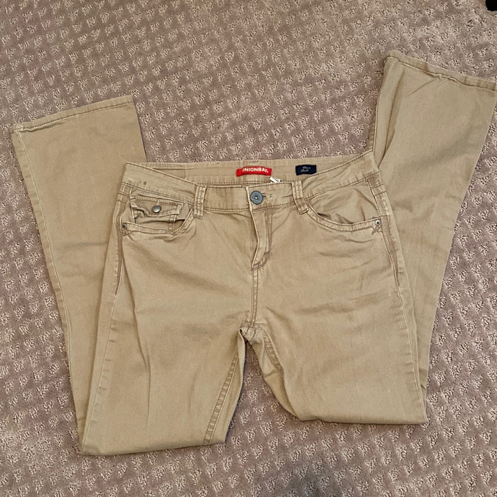 Unionbay khaki True Boot Pants size 13